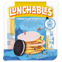 Lunchables Cracker Stackers, Turkey & American, 3.2 Ounce