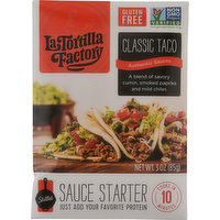 La Tortilla Factory Sauce Starter, Classic Taco, 3 Ounce