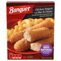 Banquet Chicken Fingers, with Mac & Cheese, 6.5 Ounce
