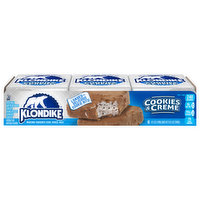 Klondike Frozen Dairy Dessert Bars, Cookies & Creme, 6 Each