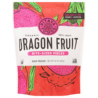 Pitaya Foods Dragon Fruit, Bite-Sized Pieces, Organic, 32 Ounce