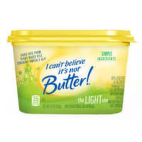 I Can't Believe It's Not Butter! Vegetable Oil Spread, 28%, The Light One, 15 Ounce