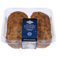 First Street Gourmet Cookies, Chocolate Chunk, Premium, 24 Ounce