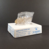 Bakery & Food Clear Poly Bag, 250 Each