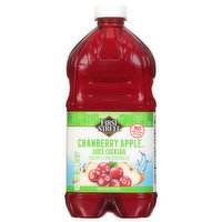 First Street Juice Cocktail, Cranberry Apple, 64 Ounce