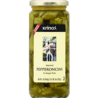 Krinos Pepperoncini, in Vinegar Brine, 1 Pound