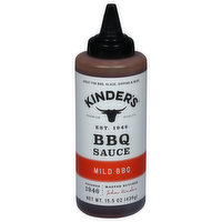 Kinder's BBQ Sauce, Mild BBQ, 15.5 Ounce