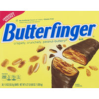 BUTTERFINGER Bars, Gluten Free, 36 Each
