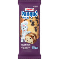 Bimbo Bimbo Panqué Con Pasas Pound Cake with Raisins, 9.8 oz, 8.8 Ounce