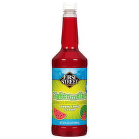 First Street Snow Cone Syrup, Watermelon, 32 Fluid ounce