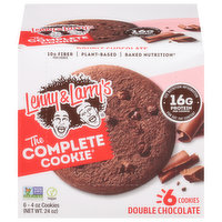 Lenny & Larry's The Complete Cookie, Double Chocolate, 6 Each