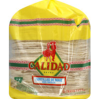 Calidad Tortillas, Corn, 72 Each