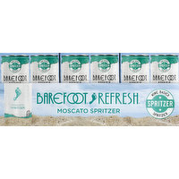 Barefoot Spritzer, Moscato, 4 Each