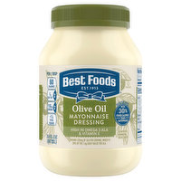 Best Foods Mayonnaise Dressing, Olive Oil, 30 Fluid ounce