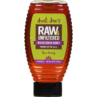 Aunt Sue's Honey, Wildflower, Raw & Unfiltered, 16 Ounce