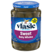 Vlasic Pickles, Baby Wholes, Sweet, 24 Ounce