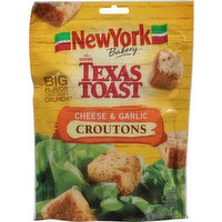 New York Croutons, Texas Toast, Cheese & Garlic, 5 Ounce