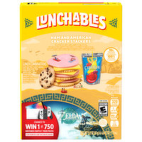 Lunchables Ham and American Cracker Stackers, 1 Each