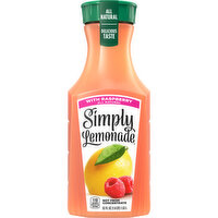 Simply Lemonade With Raspberry, All Natural Non-Gmo, 52 Fluid ounce