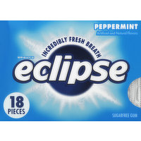 Eclipse Gum, Sugarfree, Peppermint, 1 Each