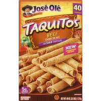 Jose Ole Taquitos, in Corn Tortillas, Beef, 40 Each