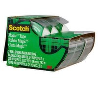 Scotch Magic Tape, 3 Each