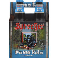 Sprecher Soda, Gourmet, Puma Kola, 4 Each