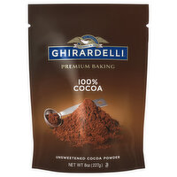 Ghirardelli Cocoa Powder, Unsweetened, 8 Ounce