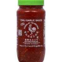 Huy Fong Chili Garlic Sauce, 18 Ounce