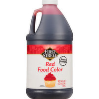 First Street Food Color, Red, 64 Ounce