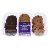 First Street Cookies, Chocolate Chip, Variety Pack, 30 Each