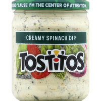 Tostitos Dip, Creamy Spinach, 15 Ounce