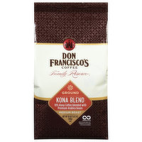 Don Francisco's Coffee, Ground, Medium Roast, Kona Blend, 18 Ounce