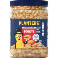 Planters Peanuts, Dry Roasted, Lightly Salted, 34.5 Ounce