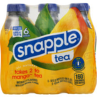 Snapple Tea, Takes 2 to Mango, 6 Pack, 6 Each