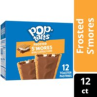 Pop-Tarts Toaster Pastries, Frosted S'mores, 12 Each