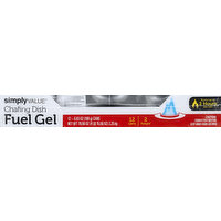 Simply Value Fuel Gel, Chafing Dish, 12 Each