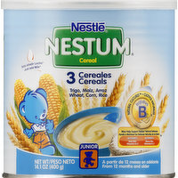 Nestle 3 Cereals, Junior, 14.1 Ounce