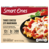 Smart One Ziti Marinara, Three Cheese, 9 Ounce