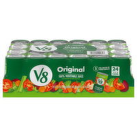 V8 100% Vegetable Juice, Original, 24 Each