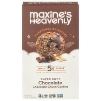 Maxine's Heavenly Cookies, Chocolate Chunk, Chocolate, Super Soft, 7.2 Ounce