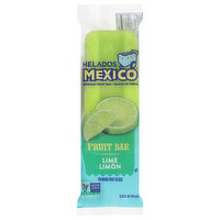 Helados Mexico Fruit Ice Bar, Lime, Premium, 3.75 Fluid ounce