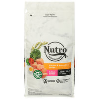 Nutro Dog Food, Chicken & Brown Rice Recipe, Small Breed, Adult 1+ Years, 80 Ounce