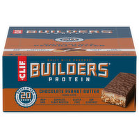 Builders Protein Bars, Chocolate Peanut Butter, 12 Each