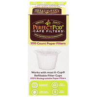 Perfect Pod Paper Filters, 100 Each