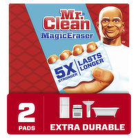 Mr. Clean Mr. Clean Magic Eraser Extra Durable Scrubber, Cleaning Pad, 2 ct, 2 Each