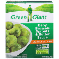 Green Giant Baby Brussels Sprouts & Butter Sauce, Lightly Sauced, 8 Ounce