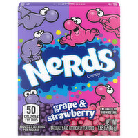 Nerds Candy, Grape & Strawberry, 1.65 Ounce