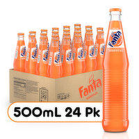 Fanta Soda, Orange, 16.9 fl oz, 24 pack, 24 Each