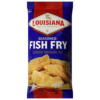 Louisiana Fish Fry Products Seafood Breading Mix, Fish Fry, Seasoned, 10 Ounce